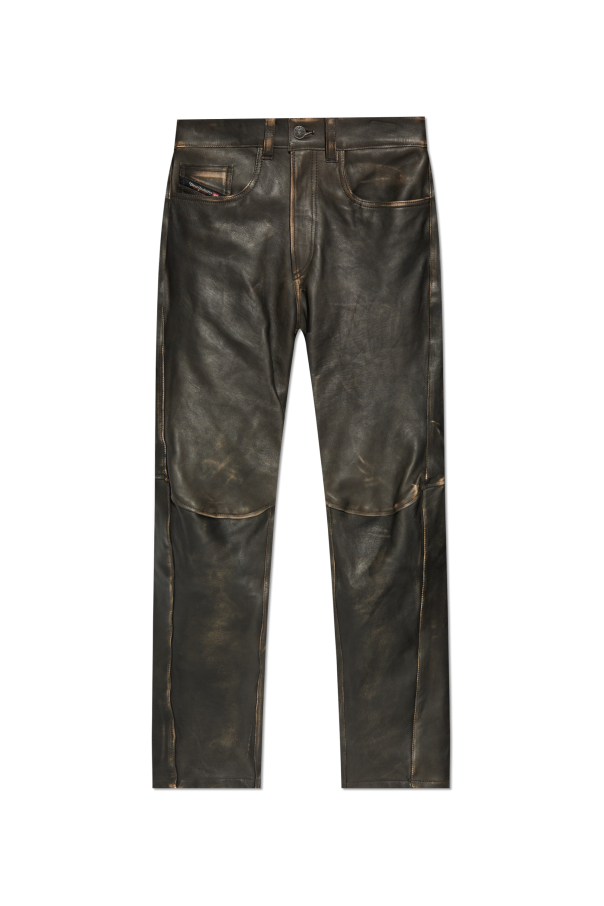 Diesel Leather trousers  P-NASH-LEAT