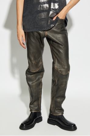 Diesel Leather trousers  P-NASH-LEAT