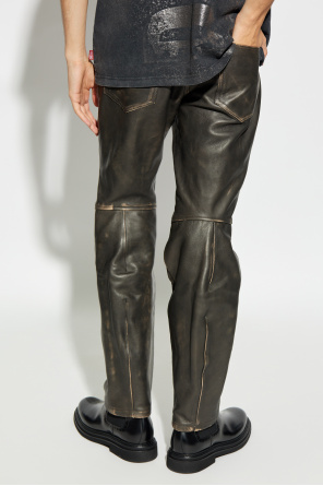 Diesel Leather trousers  P-NASH-LEAT