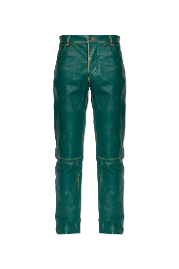 Leather trousers ‘P-OCKET’ od Diesel