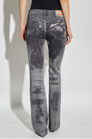 Diesel Trousers with P-RETTY print