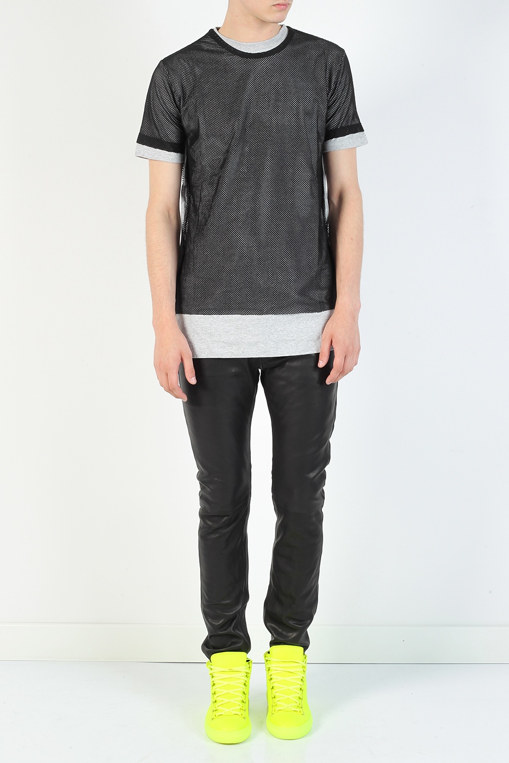 Thavar' leather trousers Diesel 