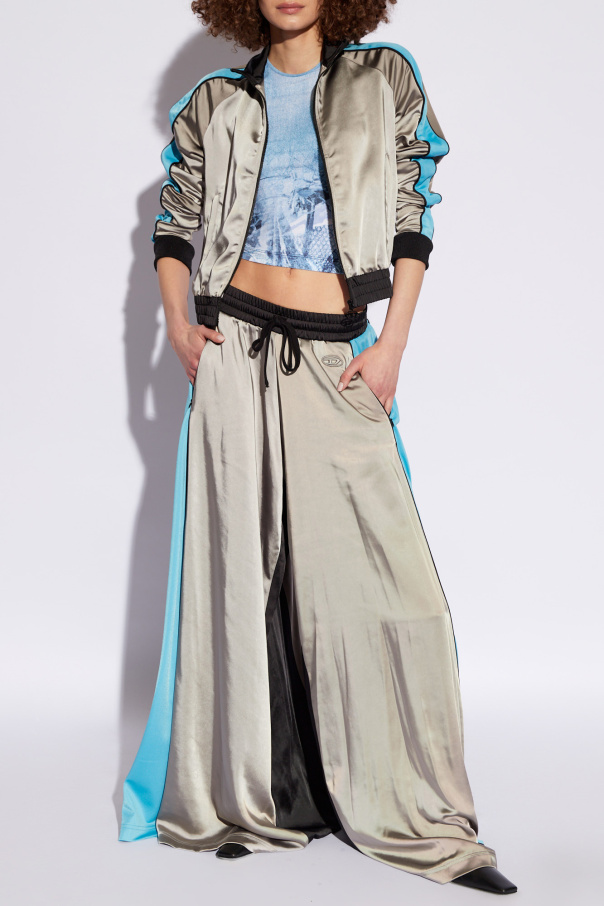 Diesel ‘P-WILD’ trousers with wide legs