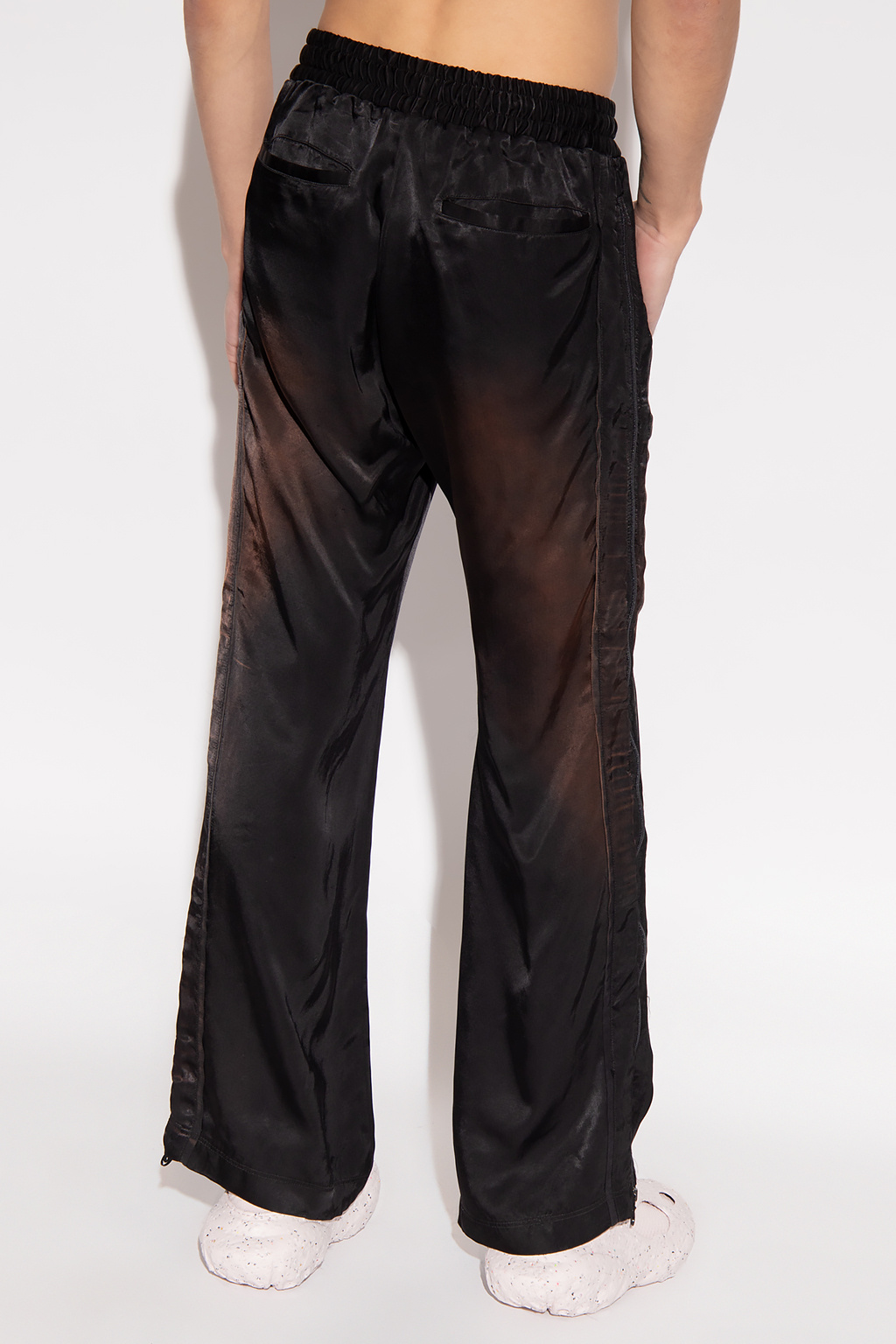 Diesel ‘P-WINFRED’ satin Biqu trousers