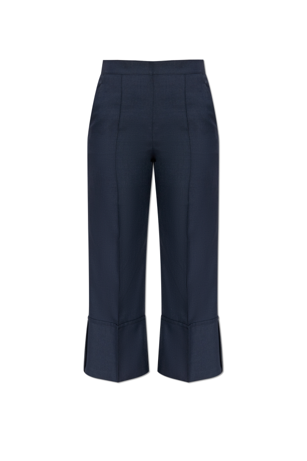 Creased trousers od Theory