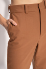 Aeron ‘Jamuna’ pleat-front midi trousers