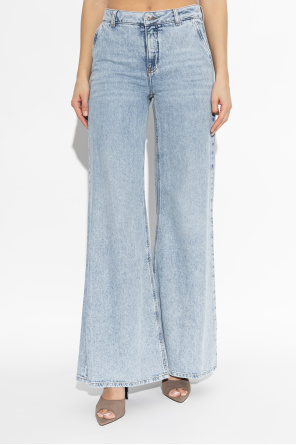 Blumarine Jeansy z rozszerzanymi nogawkami