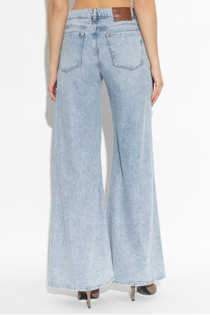 Blumarine Jeansy z rozszerzanymi nogawkami