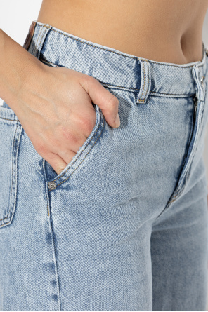 Blumarine Jeansy z rozszerzanymi nogawkami