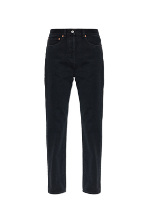 Straight-leg jeans