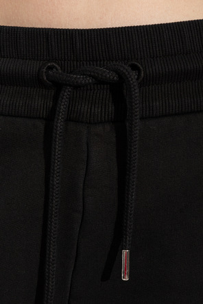 Balmain Calças de fato de treino com pernas de corte direito