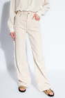 Isabel Marant beige ‘Belvira’ jeans