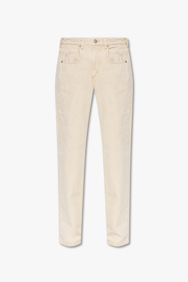 Marant Etoile ‘Vendelia’ high-waisted jeans