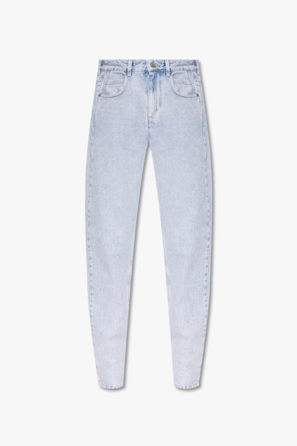 Marant Etoile ‘Vendelia’ high-waisted jeans