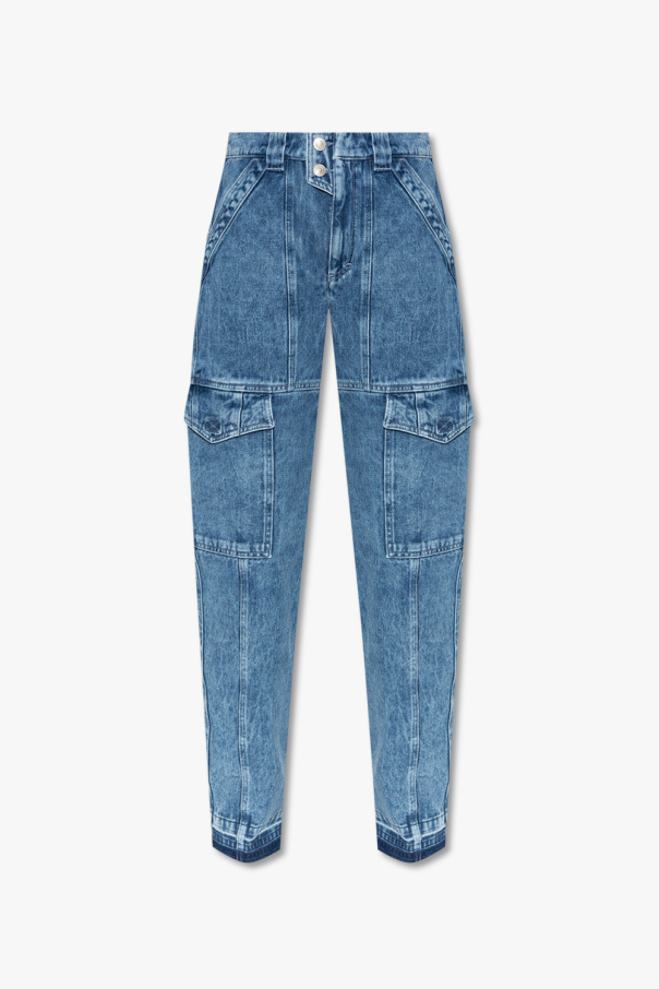 Isabel Marant Étoile ‘Vayoneo’ cargo jeans