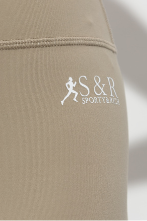 Sporty & Rich "SR Runner" training leggings
