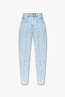 Isabel Marant light blue ‘Vetan’ high-waisted jeans