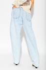 Isabel Marant light blue ‘Vetan’ high-waisted jeans