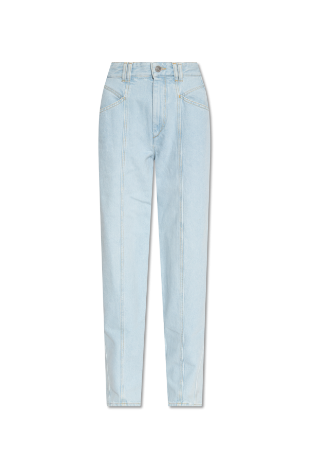 Isabel Marant ‘Vetan’ high-waisted jeans