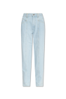 Isabel Marant light blue ‘Vetan’ high-waisted jeans