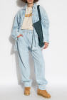 Isabel Marant light blue ‘Vetan’ high-waisted jeans