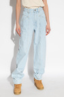 Isabel Marant light blue ‘Vetan’ high-waisted jeans