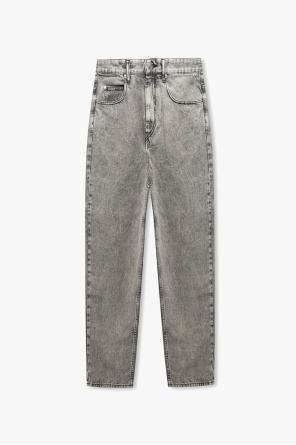 ‘larson’ tapered jeans od Isabel Marant