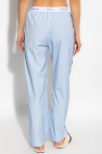 Sporty & Rich BLUE Pajama bottom from the Wall Street collection