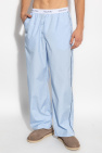 Sporty & Rich BLUE Pajama bottom from the Wall Street collection