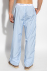 Sporty & Rich BLUE Pajama bottom from the Wall Street collection