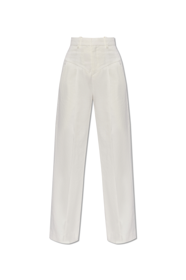 ‘Staya’ pleat-front trousers od Isabel Marant