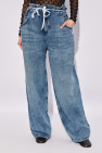 Isabel Marant BLUE ‘Jordy’ wide jeans