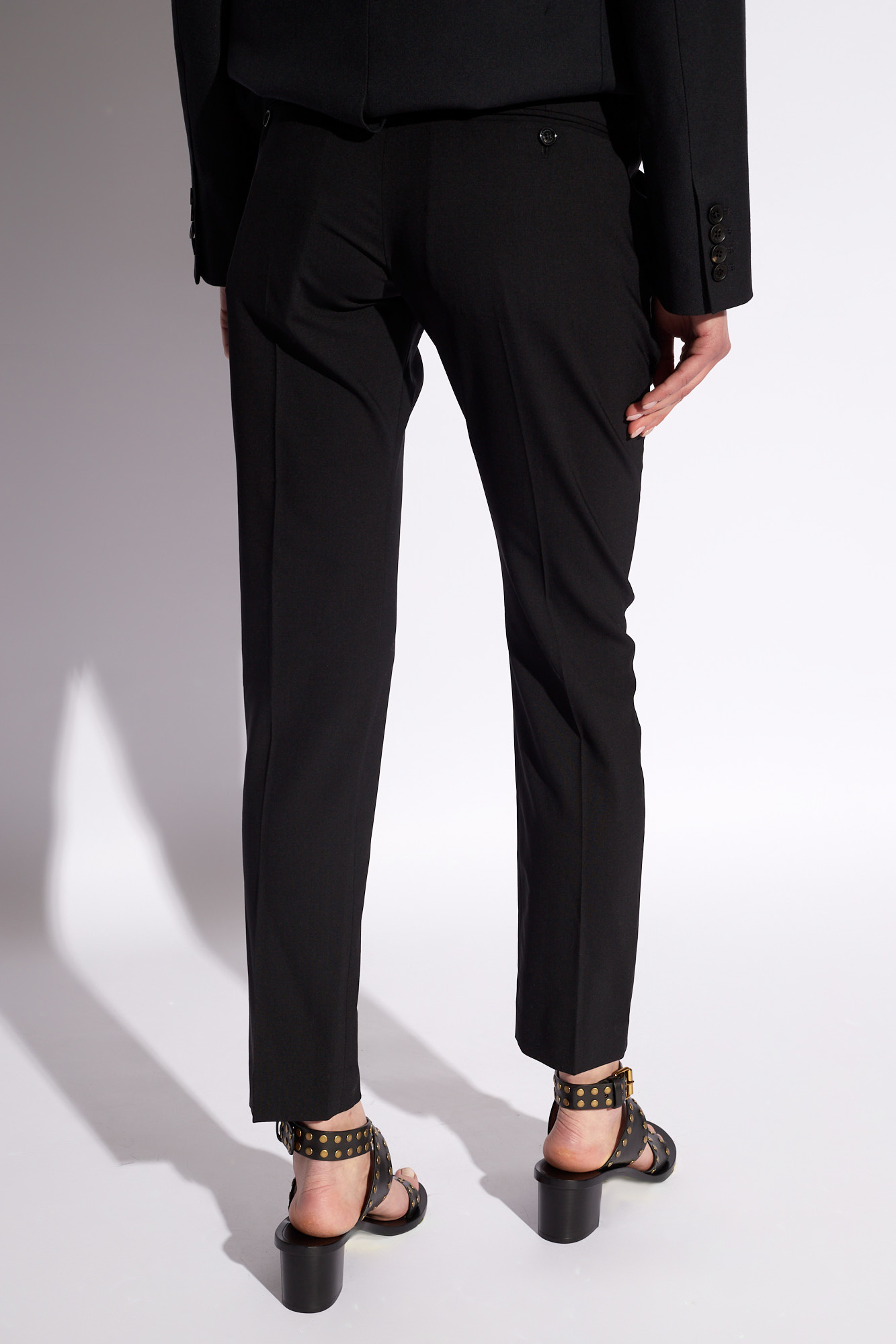 Isabel Marant ‘Nolena’ pleat-front trousers