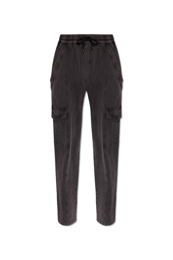 IetpShops Bulgaria - front Womens trousers Theory - Pre-owned Suit Pants -  Black Pleat