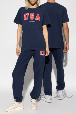 Sweatpants with logo od Sporty & Rich