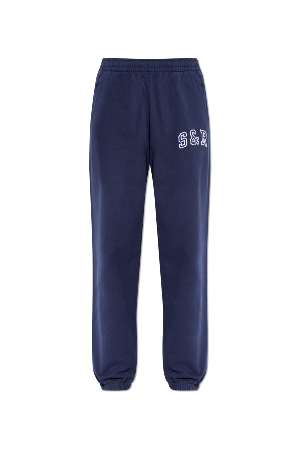 Sweatpants with ribbed cuffs od Sporty & Rich
