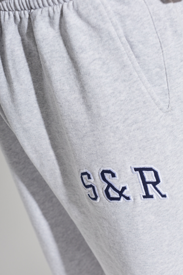 Sporty & Rich Bawelniane dresy z logo