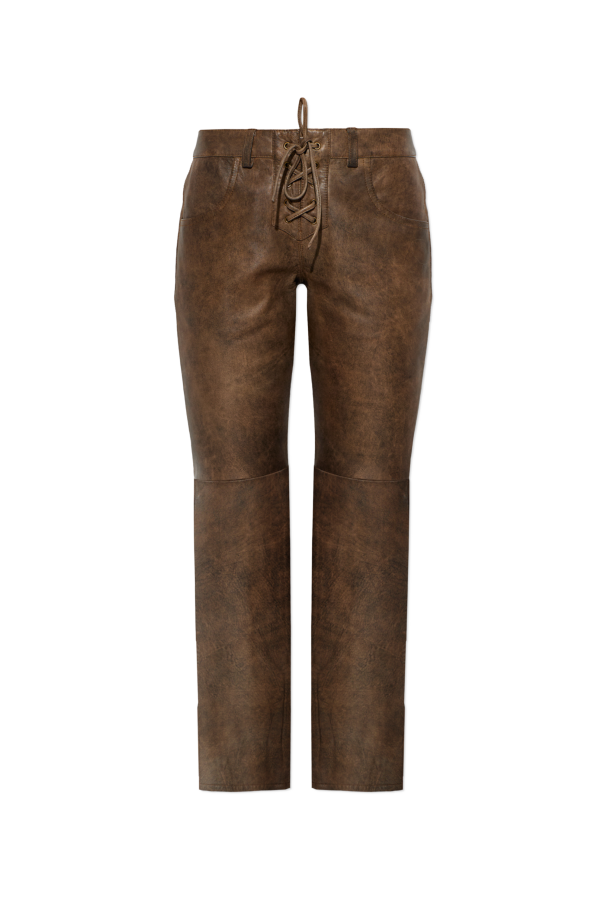 “Vanel” leather trousers od Isabel Marant