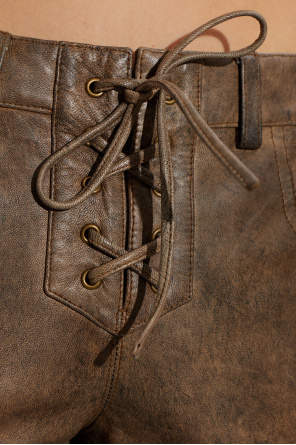 Isabel Marant Lederhose ‘Vanel’