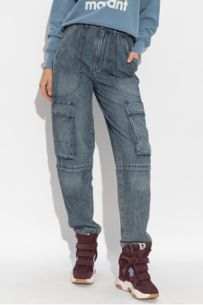 Marant Etoile "Nayla" cargo jeans