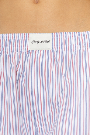Sporty & Rich Pantalón de pijama de la colección ‘Prep Scholo’