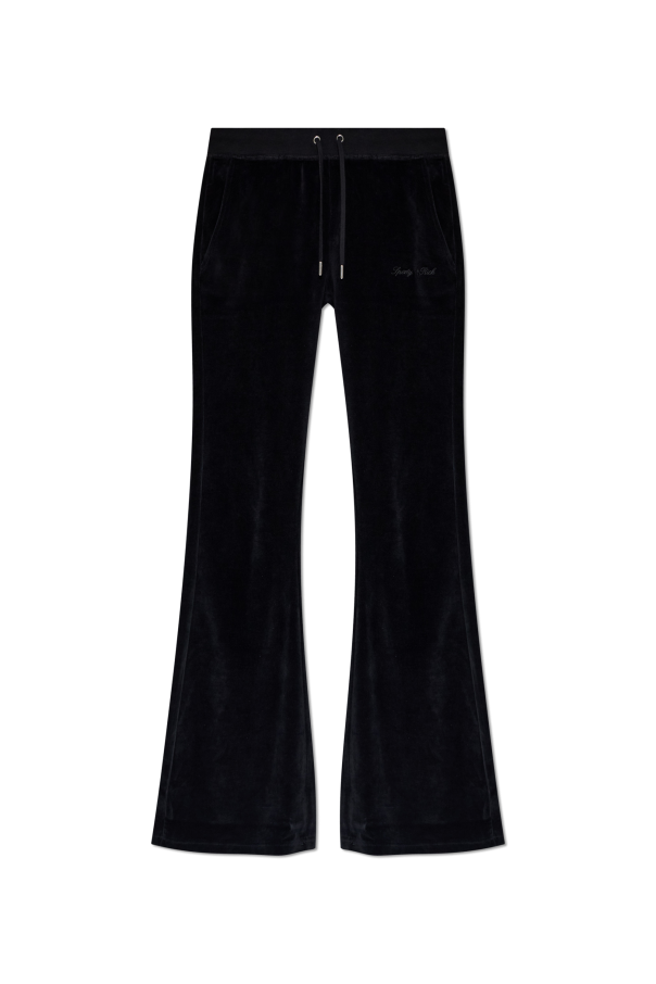 Velvet sweatpants from the 