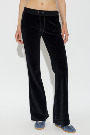 Sporty & Rich Velvet sweatpants from the "Rich Girl Drop" collection