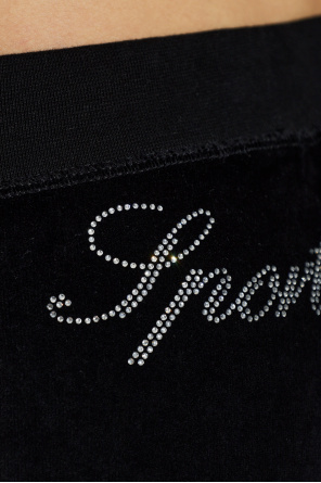Sporty & Rich Velvet sweatpants from the "Rich Girl Drop" collection