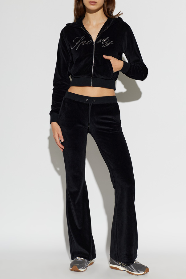 Sporty & Rich Velour trousers from the ‘Rich Bitch Drop’ collection