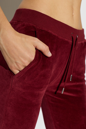 Sporty & Rich Velvet trousers from the ‘Rich Bitch Drop’ collection