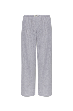 Loose-fit cotton trousers
