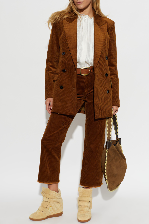 Marant Etoile Ruthie corduroy trousers