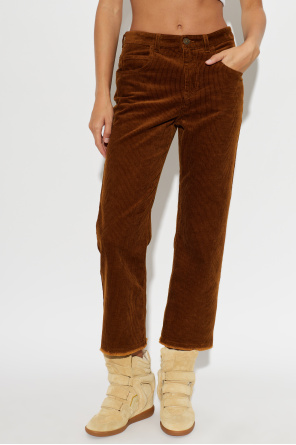 Marant Etoile Ruthie corduroy trousers