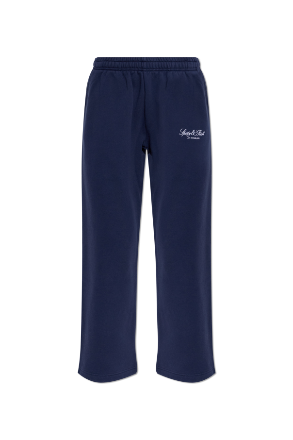 Sweatpants with straight-leg cut od Sporty & Rich